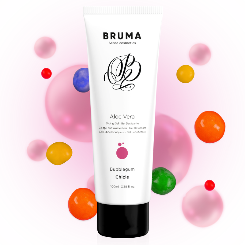 Buy Bruma - Aloe Vera Sliding Gel Bubblegum Flavor 100 Ml