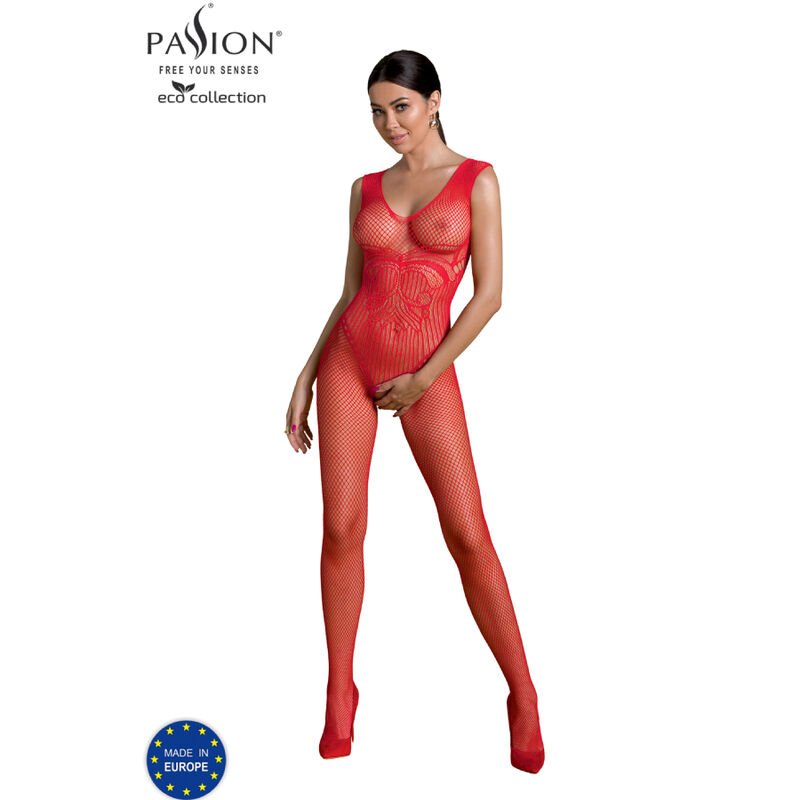 Buy Passion - Eco Collection Bodystocking Eco Bs003 Red Passion - Eco Collection Bodystocking Eco Bs003 Red