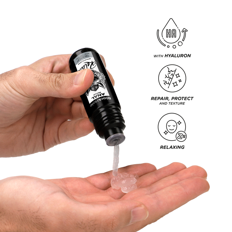 Black Hole - Anal Repair Water Based Relax With Hyaluron 30 Ml BLACK HOLE - ANAL REPAIR WATER BASED RELAX WITH HYALURON 30 ML