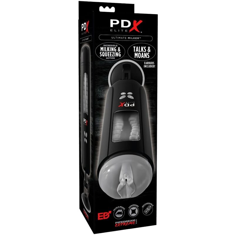Pdx Elite - Stroker Ultimate Milker With Voice PDX ELITE - STROKER ULTIMATE MILKER WITH VOICE