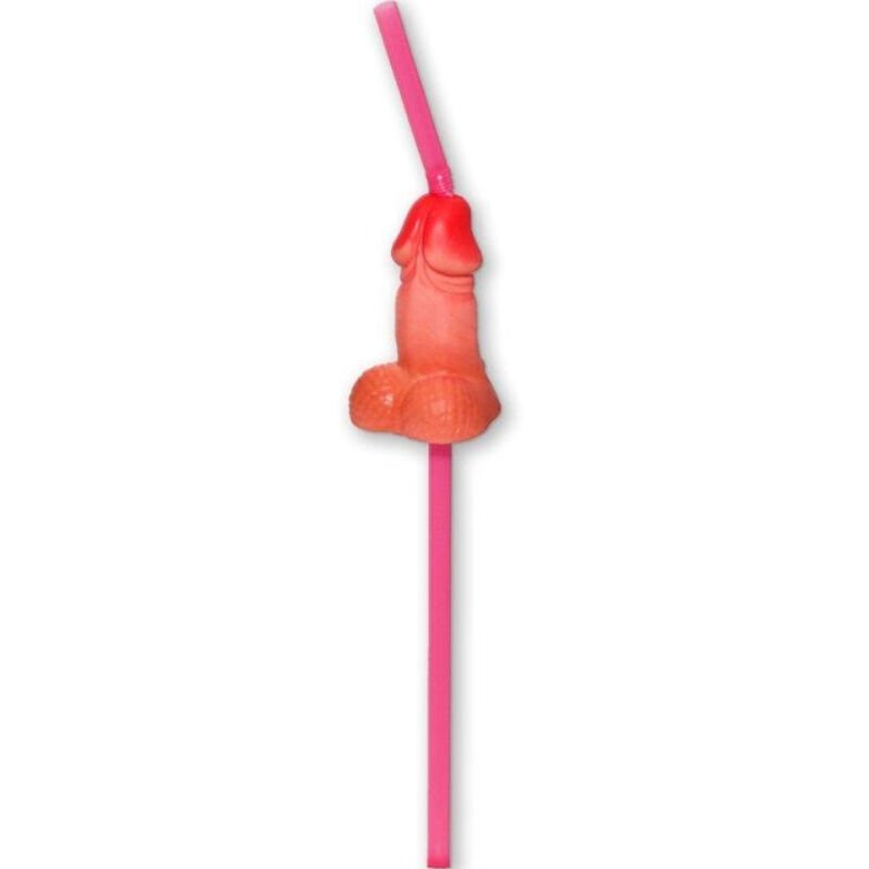 DIABLO PICANTE - BAG OF 5 NATURAL BIG PENIS STRAWS DIABLO PICANTE