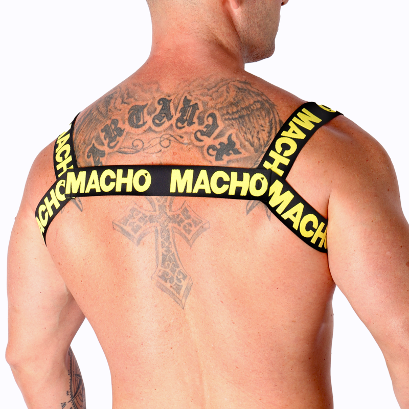 Macho - Double Yellow Harness MACHO - DOUBLE YELLOW HARNESS