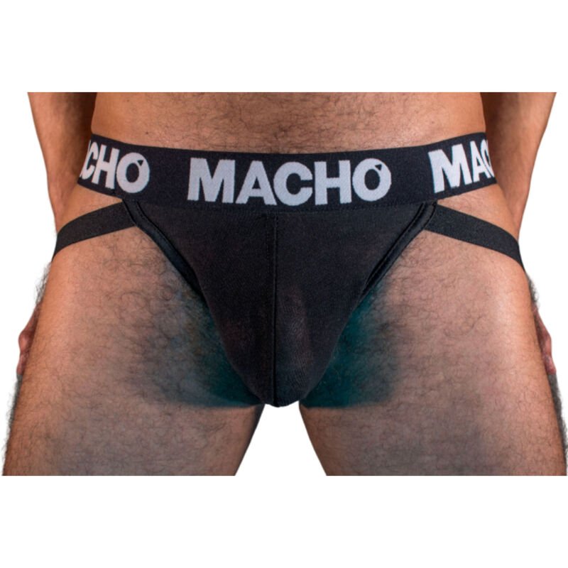 Buy Macho - Mx25nn Jock Black M MACHO - MX25NN JOCK BLACK M MACHO UNDERWEAR