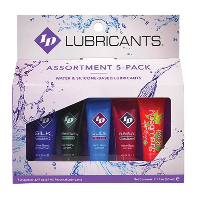 Buy Id Juicy Lube - Assorted 5x Lubricant Tube Pack 12 Ml
