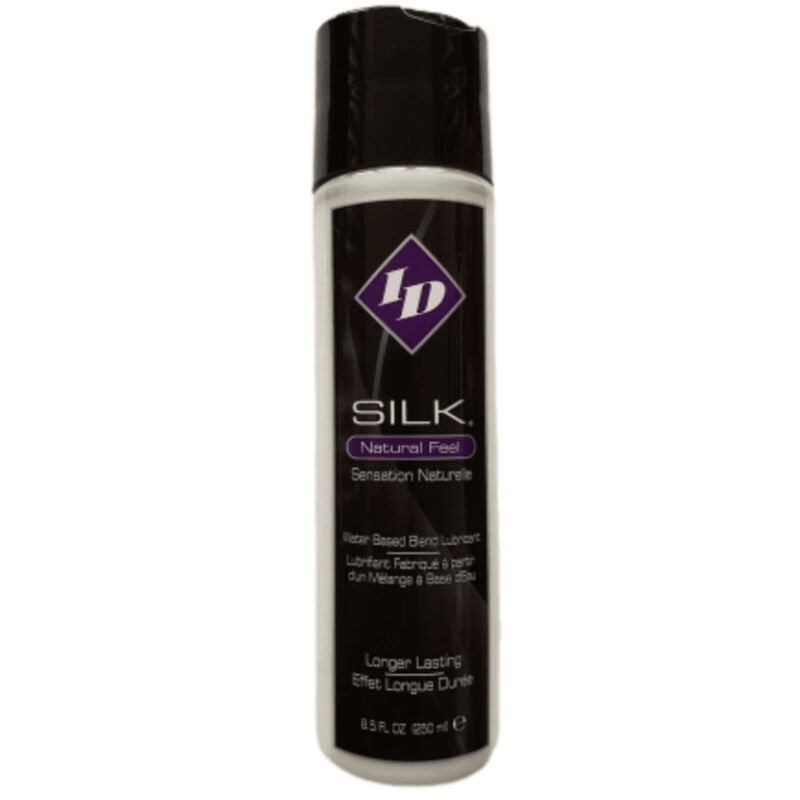 ID SILK - FEEL NATURAL WATER AND SILICONE BASED LUBRICANT 250 ML ID SILK