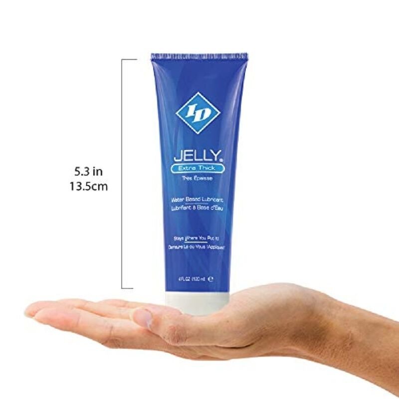 Id Jelly - Water Based Lubricant Extra Thick Travel Tube 120 Ml ID JELLY - WATER BASED LUBRICANT EXTRA THICK TRAVEL TUBE 120 ML