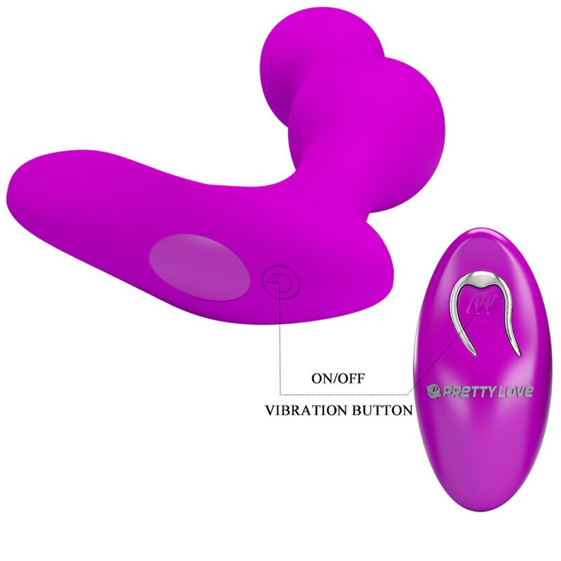 Pretty Love - Terrance Anal Vibrator Massager With Remote Control PRETTY LOVE - TERRANCE ANAL VIBRATOR MASSAGER WITH REMOTE CONTROL