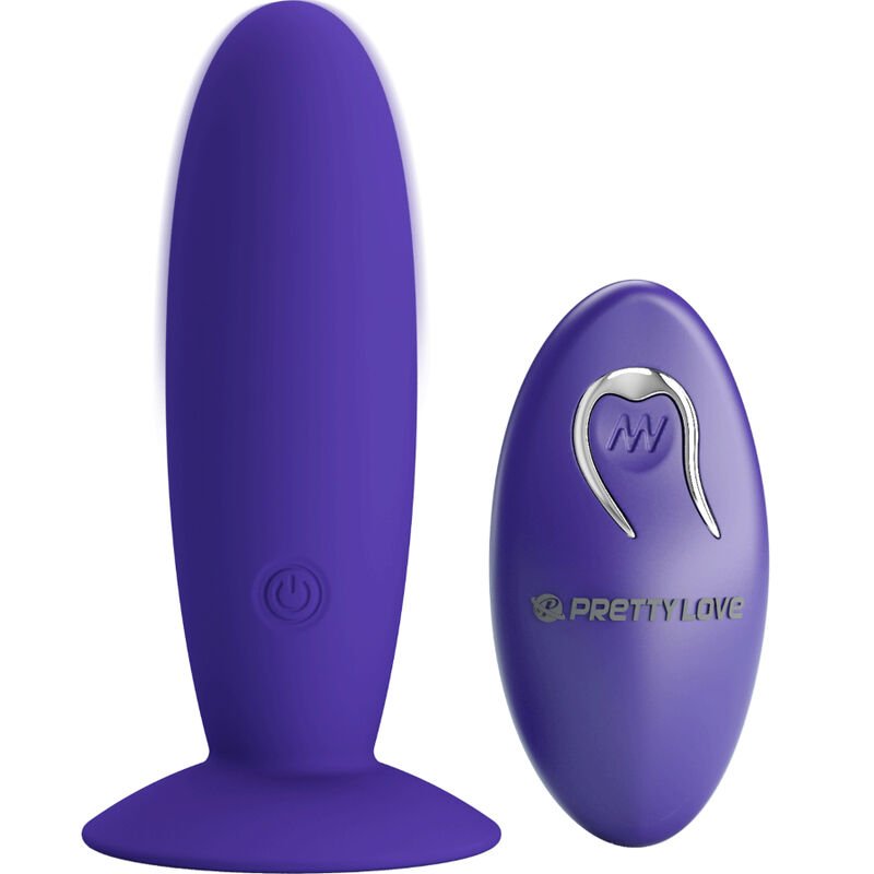 PRETTY LOVE - YOUTH PLUG ANAL VIBRATOR REMOTE CONTROL VIOLET PRETTY LOVE YOUTH