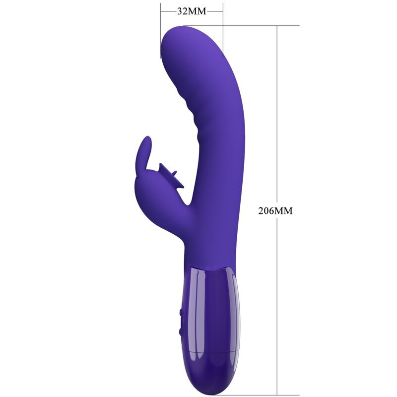 Pretty Love - Cerberus Youth Violet Rabbit Vibrator PRETTY LOVE - CERBERUS YOUTH VIOLET RABBIT VIBRATOR