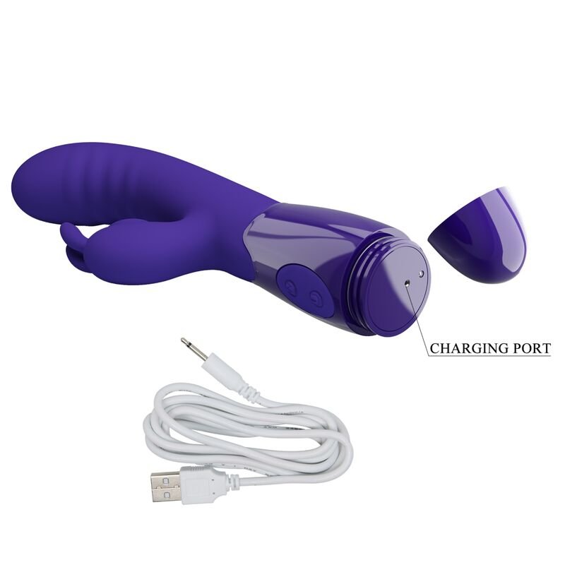 Pretty Love - Cerberus Youth Violet Rabbit Vibrator PRETTY LOVE - CERBERUS YOUTH VIOLET RABBIT VIBRATOR