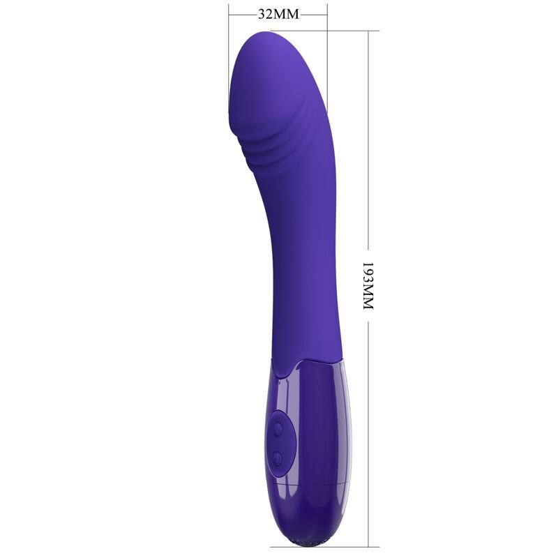 Pretty Love - Elemental Youth Violet Vibrator Dildo PRETTY LOVE - ELEMENTAL YOUTH VIOLET VIBRATOR DILDO