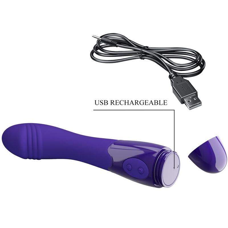 Pretty Love - Elemental Youth Violet Vibrator Dildo PRETTY LOVE - ELEMENTAL YOUTH VIOLET VIBRATOR DILDO