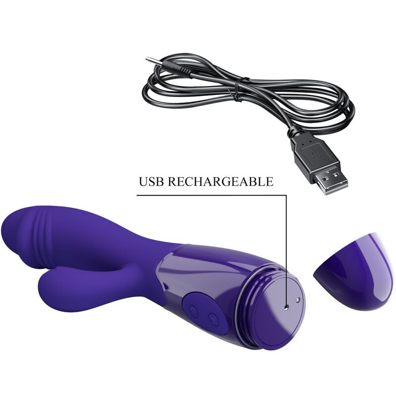 Pretty Love - Snappy Youth Vibrator & G-spot Stimulator Violet PRETTY LOVE - SNAPPY YOUTH VIBRATOR & G-SPOT STIMULATOR VIOLET