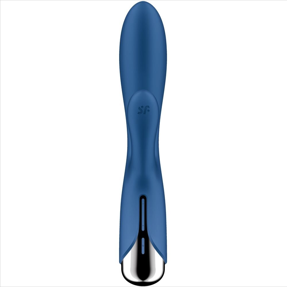 Satisfyer - Spinning Rabbit 1 Clitoris And G-spot Stimulation Blue SATISFYER - SPINNING RABBIT 1 CLITORIS AND G-SPOT STIMULATION BLUE