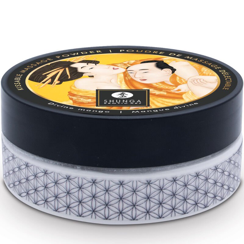 Shunga - Edible Massage Powder Kit Mango SHUNGA - EDIBLE MASSAGE POWDER KIT MANGO