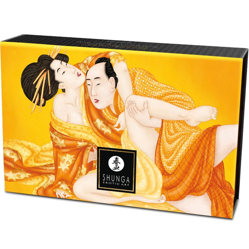 Shunga - Edible Massage Powder Kit Mango SHUNGA - EDIBLE MASSAGE POWDER KIT MANGO