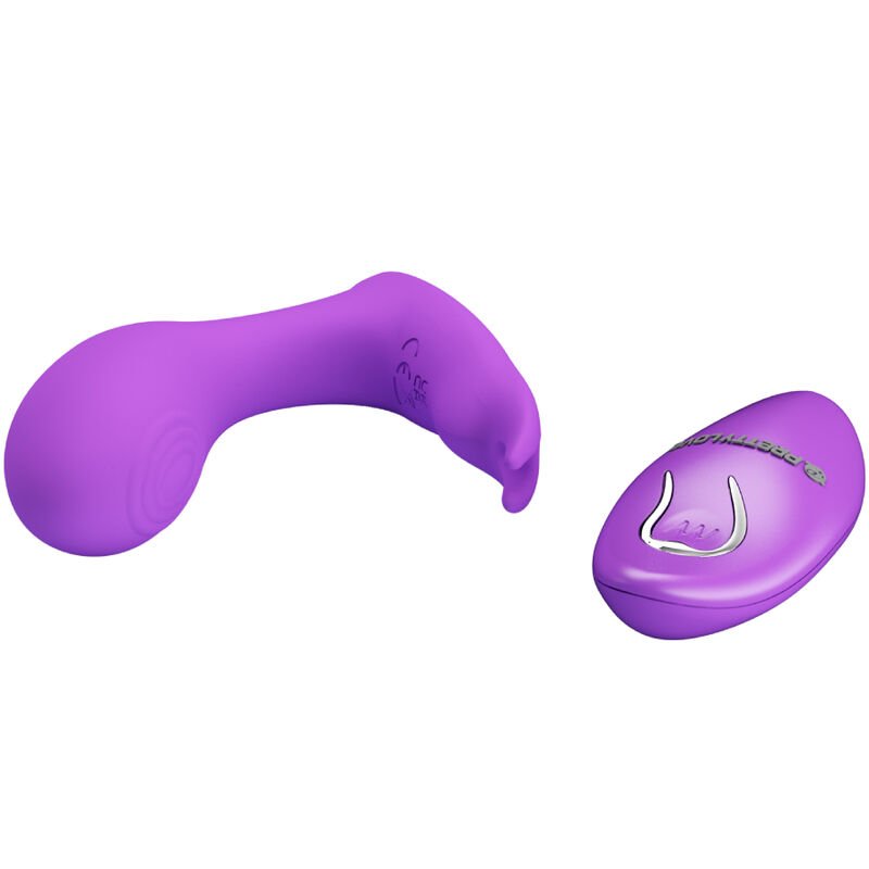 Pretty Love - Idabelle Vibration & Pulsation Remote Control Violet PRETTY LOVE - IDABELLE VIBRATION & PULSATION REMOTE CONTROL VIOLET