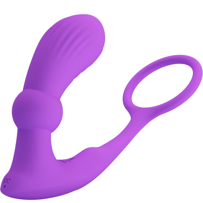 Buy Pretty Love - Warren Violet Anal Ring & Vibrator