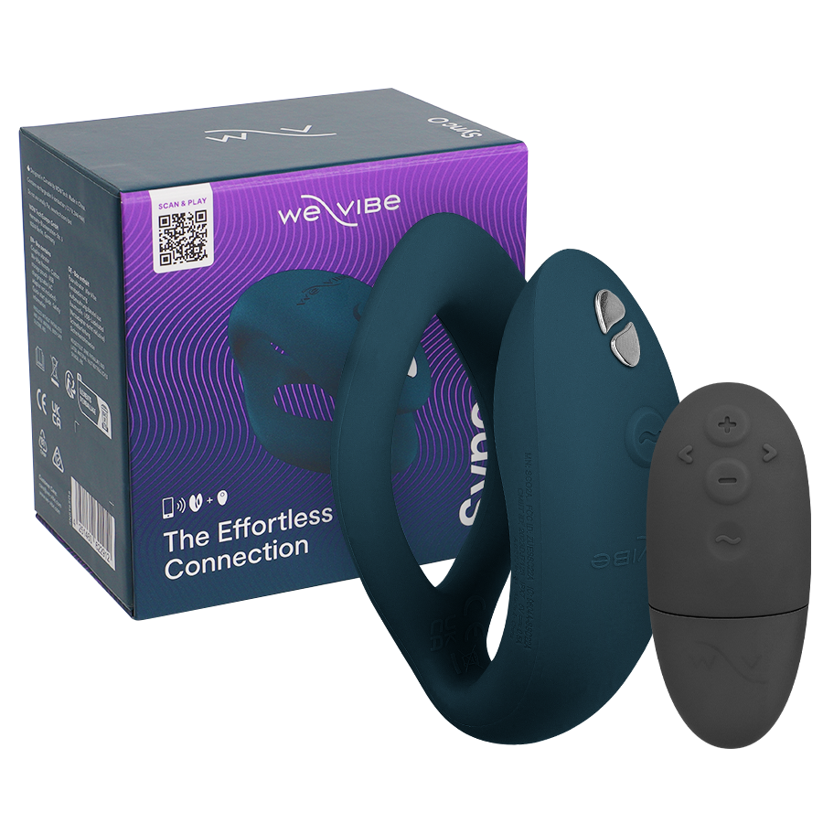 WE-VIBE - SYNC O FLEXIBLE VIBRATOR REMOTE CONTROL DARK GREEN WE-VIBE