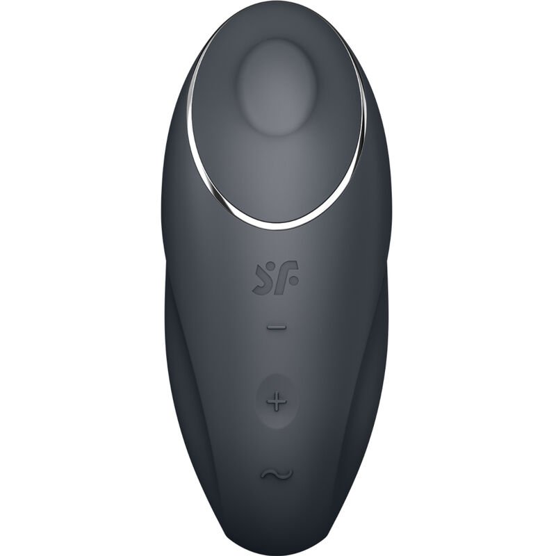 Buy Satisfyer - Tap & Climax 1 Lay-on Vibrator Black