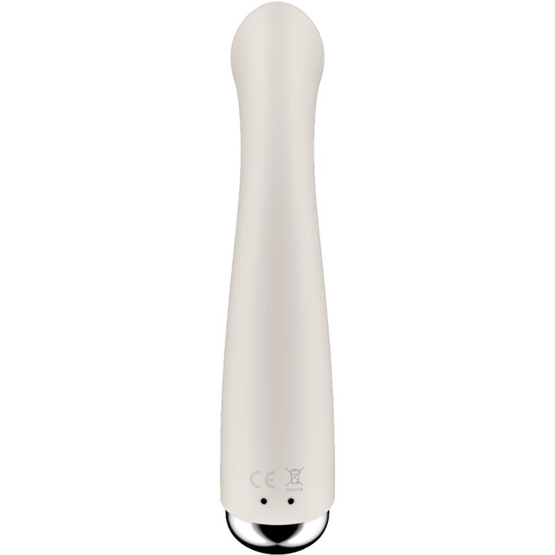 SATISFYER - SPINNING G-SPORT 1 ROTATOR VIBRATOR BEIGE