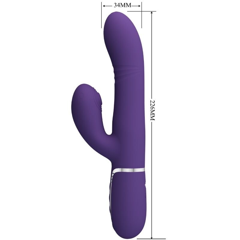 Pretty Love - Multifunction G-spot Vibrator Purple PRETTY LOVE - MULTIFUNCTION G-SPOT VIBRATOR PURPLE