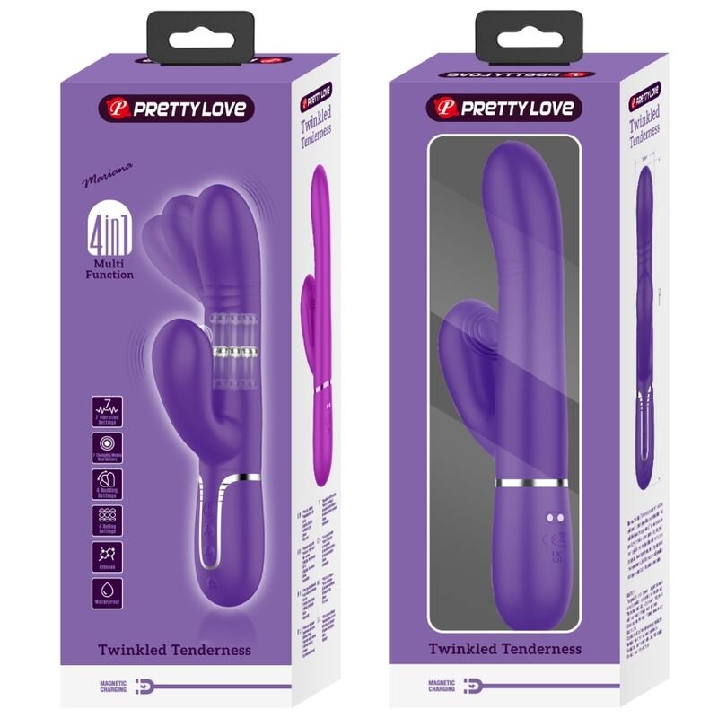 Pretty Love - Multifunction G-spot Vibrator Purple PRETTY LOVE - MULTIFUNCTION G-SPOT VIBRATOR PURPLE