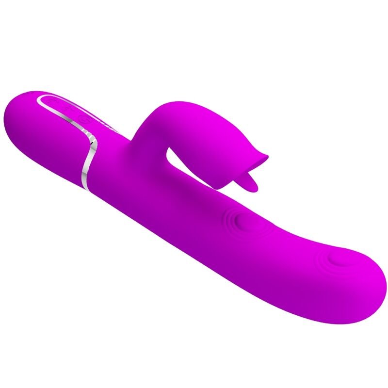 Buy Pretty Love - Rabbit Vibrator With Licking Fuchsia