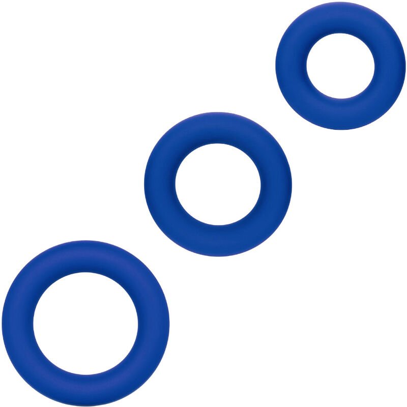 Buy Calexotics - Admiral Cock Ring Set Blue