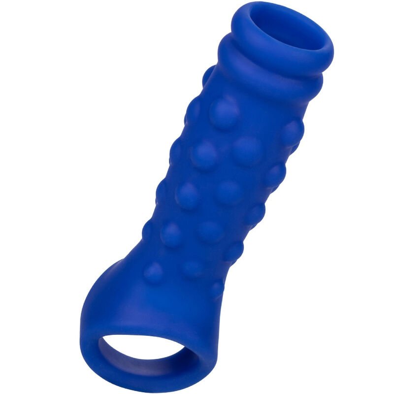 Buy Calexotics - Admiral Beaded Penis Cover Liquid Silicone Blue