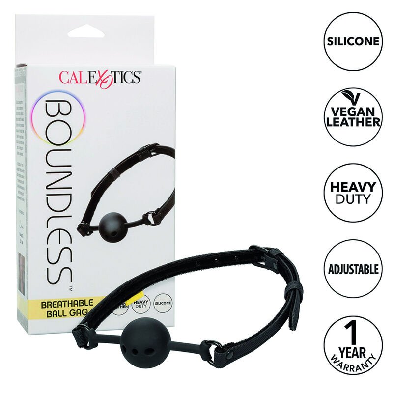Buy Calexotics - Boundless Breathable Ball Gag Bdsm & Bondage CALEXOTICS - BOUNDLESS BREATHABLE BALL GAG