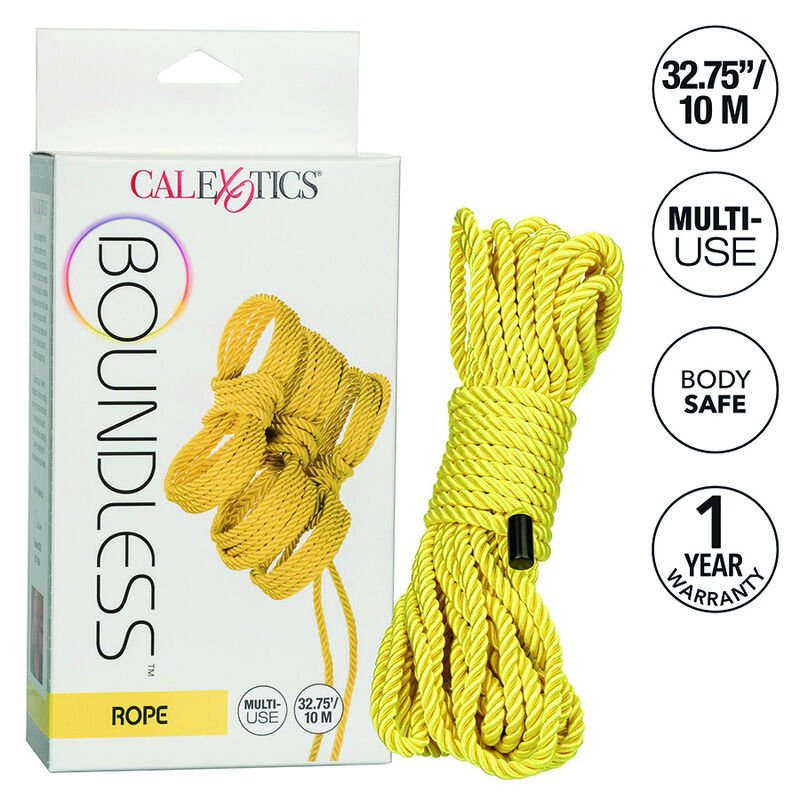 Buy Calexotics - Boundless Rope 10m Yellow CALEXOTICS - BOUNDLESS ROPE 10M YELLOW CALEXOTICS