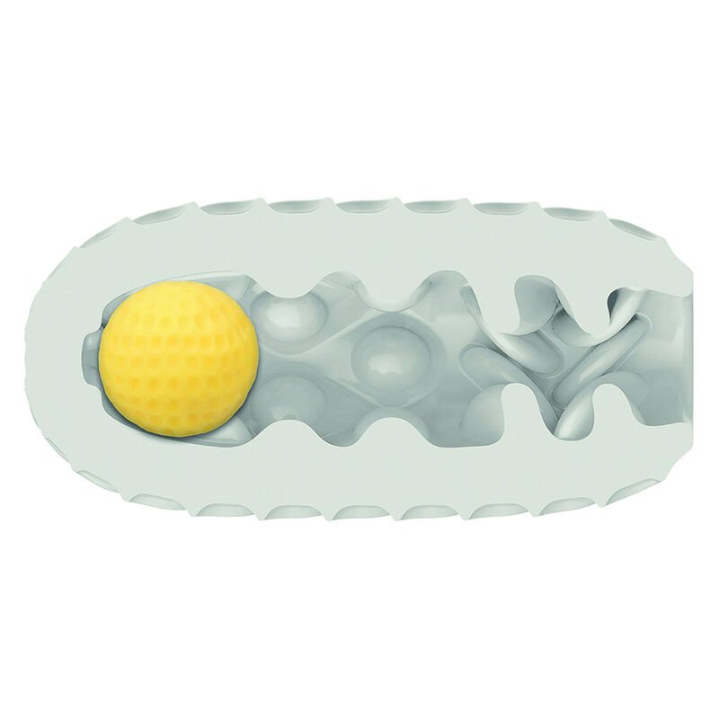 Calexotics - Boundless Reversible Squishy Ball Stroke Grey CALEXOTICS - BOUNDLESS REVERSIBLE SQUISHY BALL STROKE GREY
