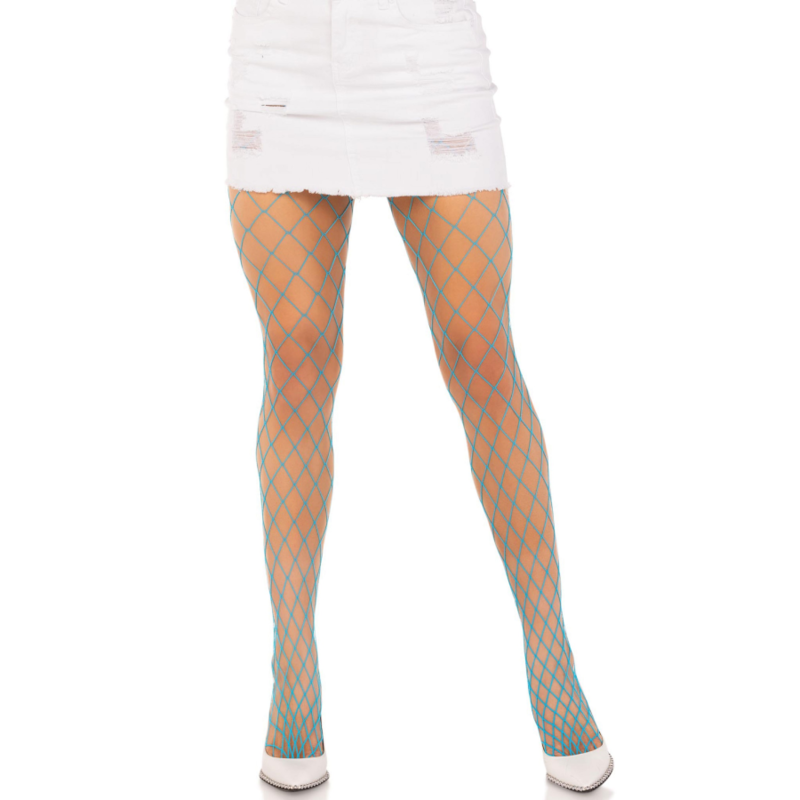 Buy Leg Avenue - Diamond Fishnnet Pantyhose Blue Leg Avenue - Diamond Fishnnet Pantyhose Blue