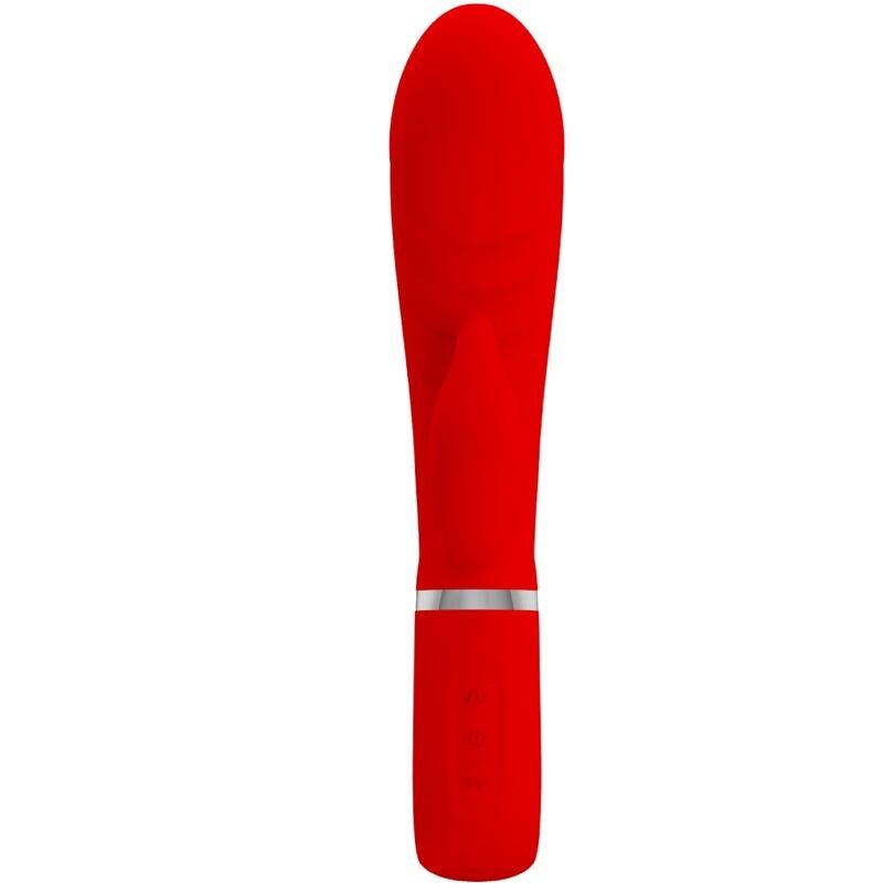 Pretty Love - Prescott Multifunction G-spot Vibrator Red PRETTY LOVE - PRESCOTT MULTIFUNCTION G-SPOT VIBRATOR RED