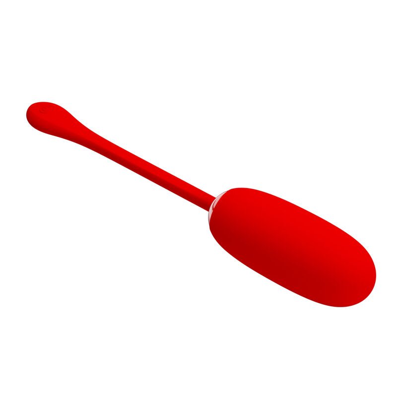 PRETTY LOVE - JULIUS WATERPROOF-RECHARGEABLE VIBRATING EGG RED PRETTY LOVE SMART