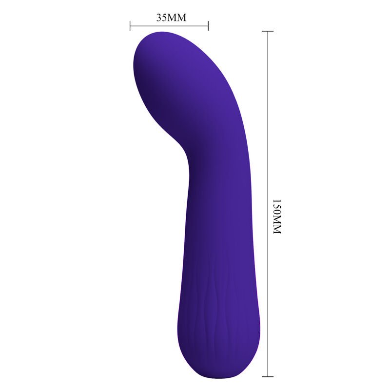 Pretty Love - Faun Rechargeable Vibrator Purple PRETTY LOVE - FAUN RECHARGEABLE VIBRATOR PURPLE