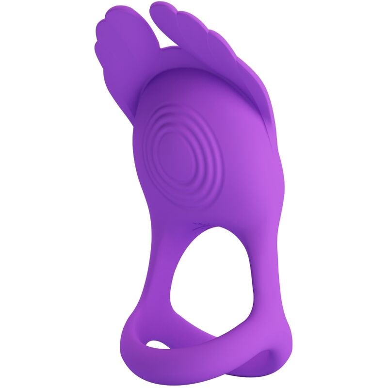 PRETTY LOVE - SILAS VIBRANT PENIS RING 7 VIBRATIONS PURPLE SILICONE PRETTY LOVE MALE