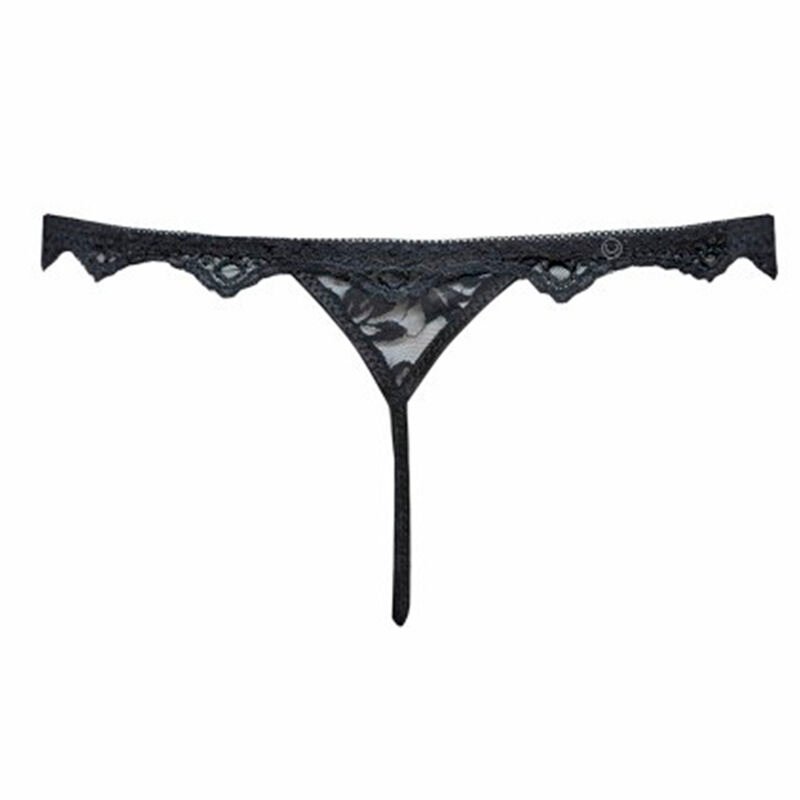 LIVCO CORSETTI FASHION - BELITA LC 90231 BRA + PANTY + GARTER BELT BLACK L/XL