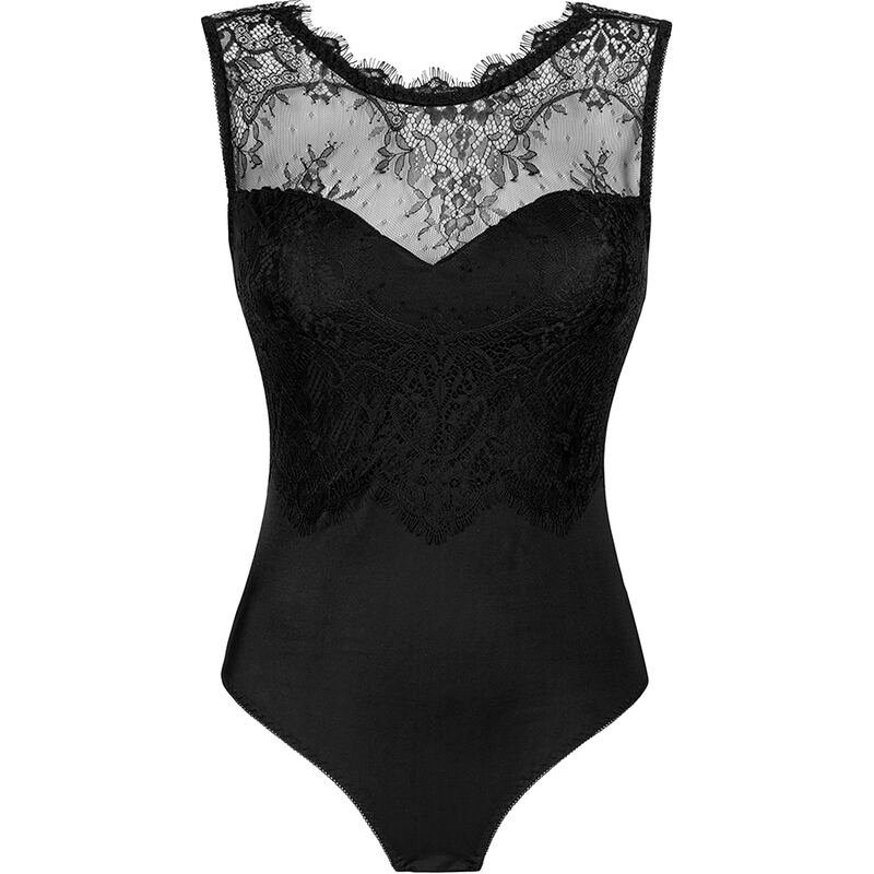 LIVCO CORSETTI FASHION - MUDIENIN LC 90654 BODY BLACK L/XL