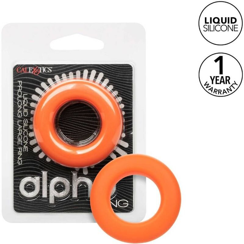 Buy Calexotics - Alpha Prolong Large Ring Orange