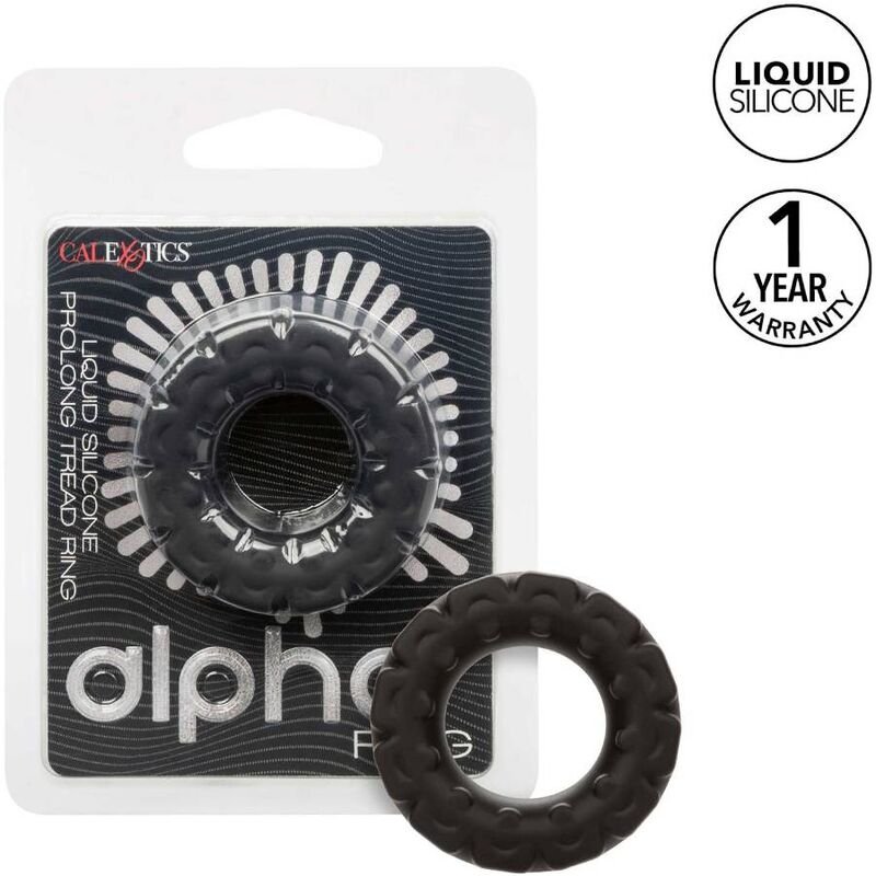 Buy Calexotics - Alpha Prolong Tread Ring Black