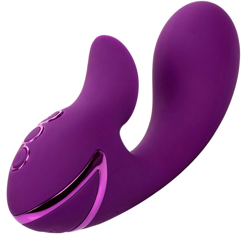 CALEXOTICS - HUNTINGTON BEACH HEARTBREAKER STIMULATOR & STIMULATING WAVES PURPLE BY CALIFORNIA DREAMING