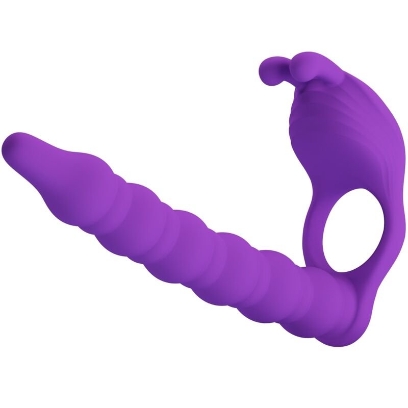 Pretty Love - Blackney Penis Ring With Lila Vibrator Plug PRETTY LOVE - BLACKNEY PENIS RING WITH LILA VIBRATOR PLUG