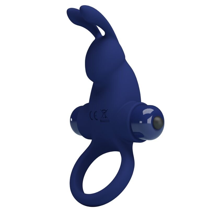 PRETTY LOVE - JIRO RABBIT RING WITH VIBRATION BLUE PRETTY LOVE MALE