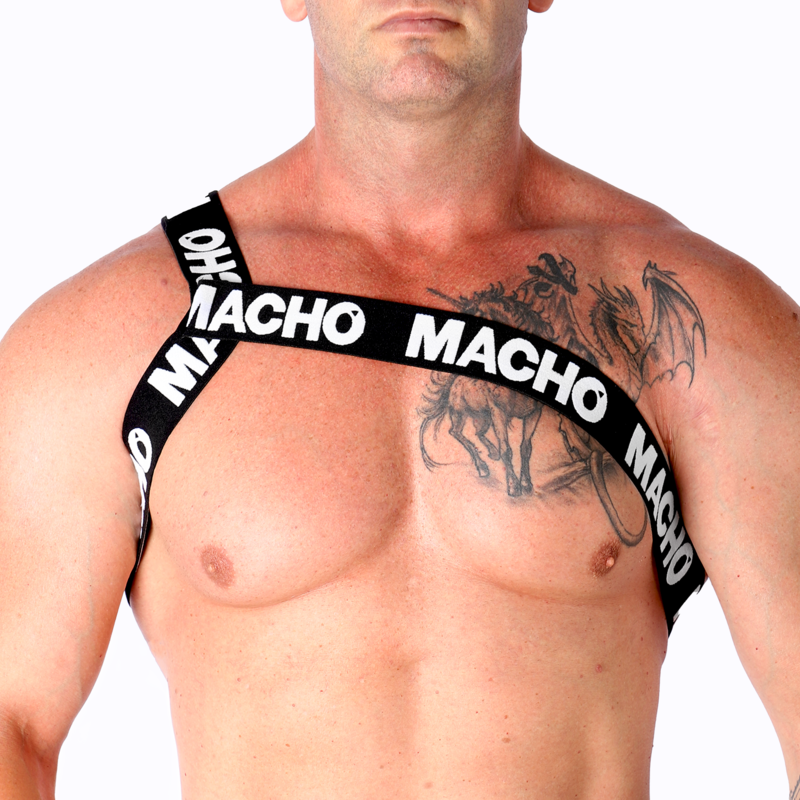Buy Macho - Roman Harness White S/m MACHO - ROMAN HARNESS WHITE S/M MACHO UNDERWEAR