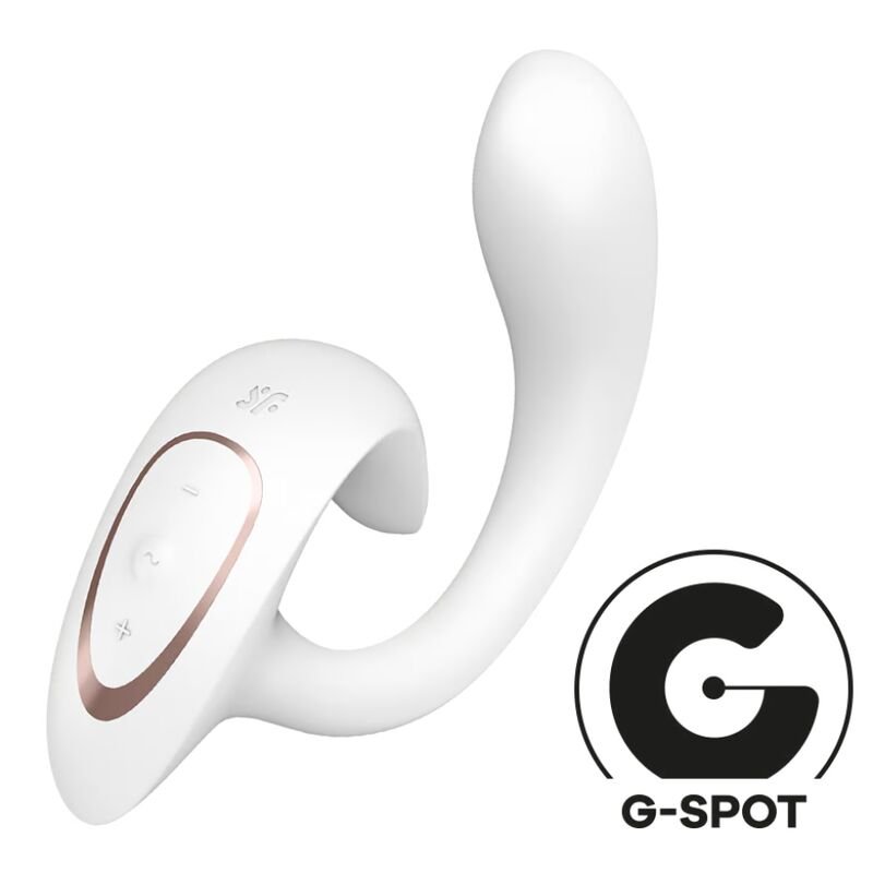 SATISFYER - G FOR GODDESS 1 RABBIT VIBRATOR WHITE SATISFYER VIBRATOR