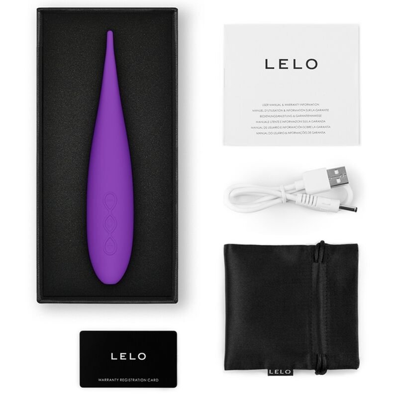 Lelo - Dot Travel Clitoris Stimulator Purple LELO - DOT TRAVEL CLITORIS STIMULATOR PURPLE