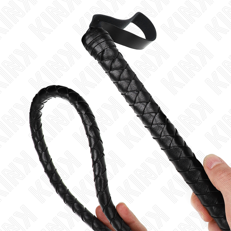 Kink - Long Black Snake Whip 210 Cm KINK - LONG BLACK SNAKE WHIP 210 CM