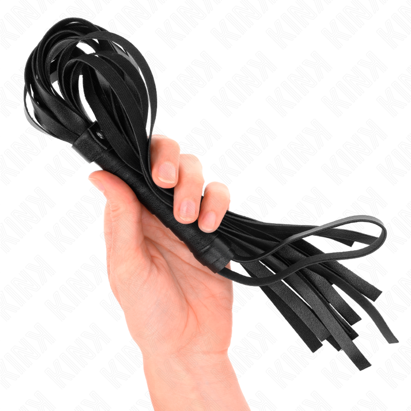 Kink - Simple Black Whip 45 Cm KINK - SIMPLE BLACK WHIP 45 CM